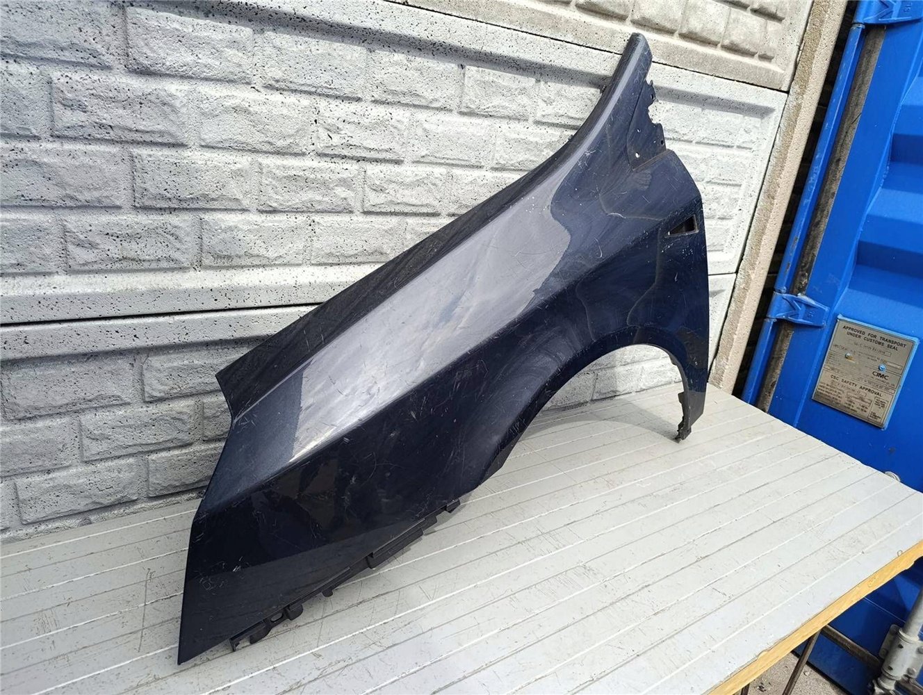 RENAULT VEL SATIS 2001 - 2009 BŁOTNIK LEWY ORYGINAŁ (17447022568)