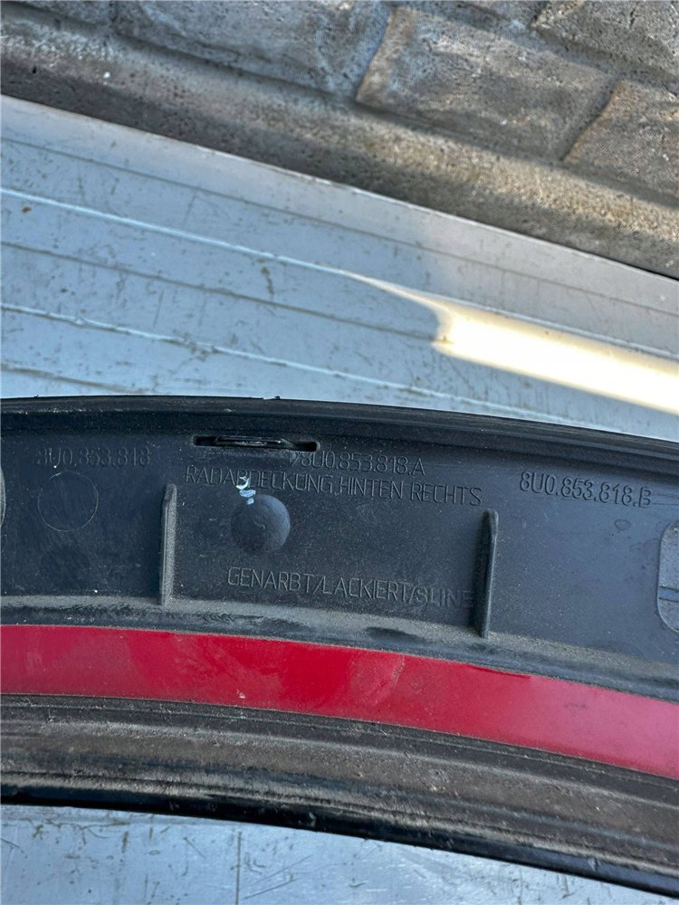 Audi Q3 8U 2014 Listwa błotnika przedniego ORYGINAŁ (17467807685)