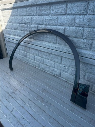 Volkswagen Touareg III 2019 Listwa błotnika przedniego ORYGINAŁ (17484911307)