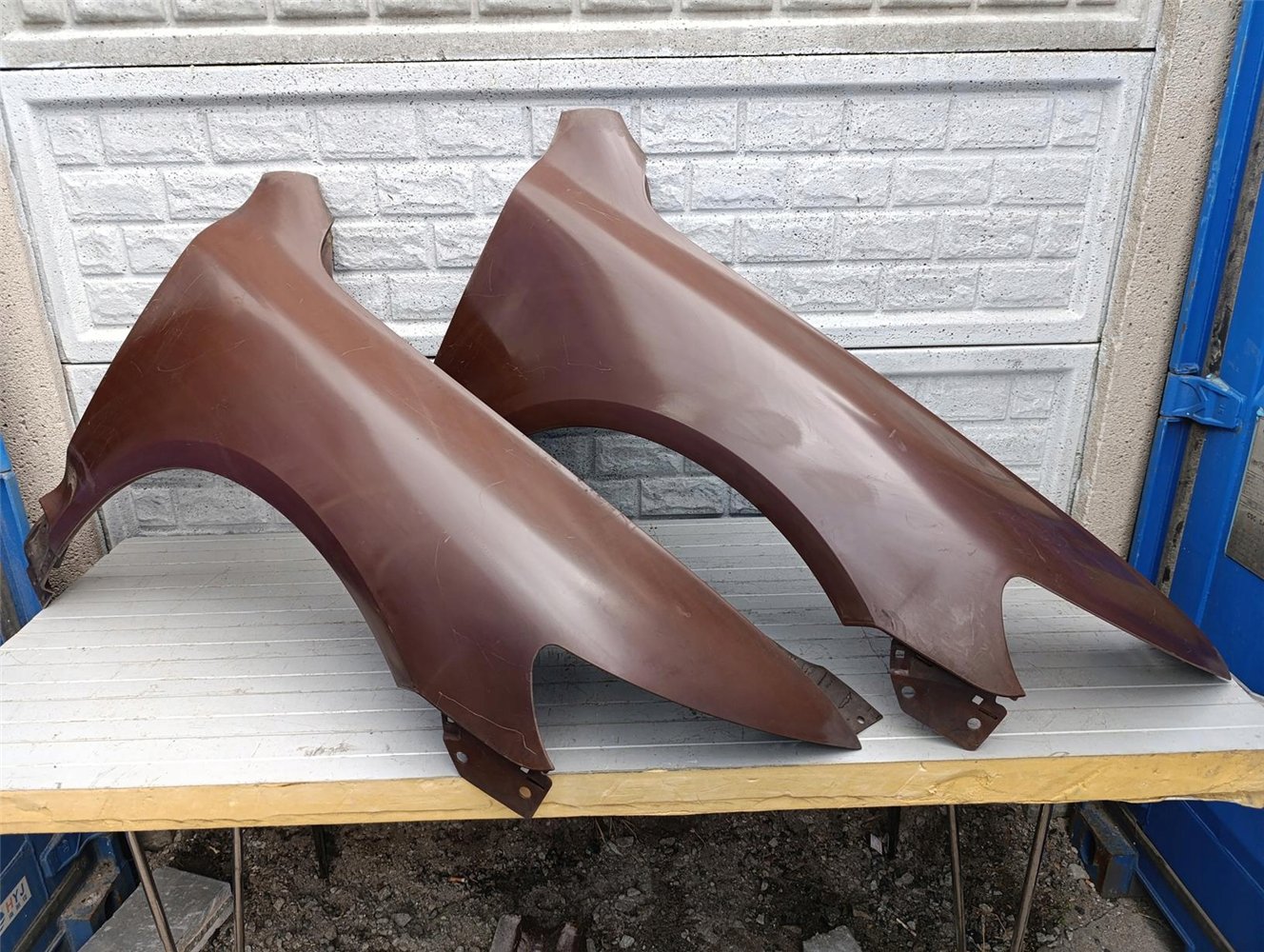 VW TOUAREG LIFT 07-10 BŁOTNIK PRAWY ORYGINAŁ (17495674122)