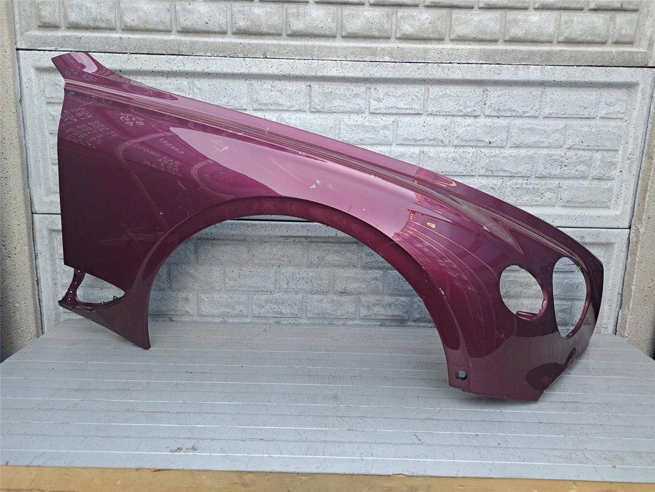 BENTLEY CONTINENTAL GT 3SD 2019 BŁOTNIK PRAWY ORYGINAŁ (17507270043)