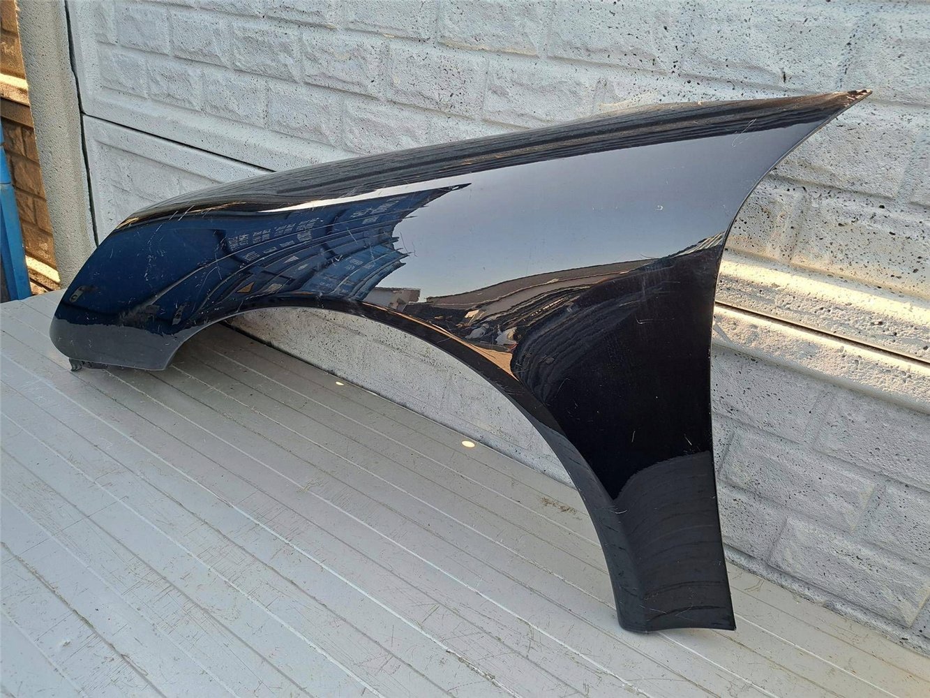 PORSCHE CARRERA 911 997 BŁOTNIK LEWY PRZEDNI ORYGINAŁ (17508015725)