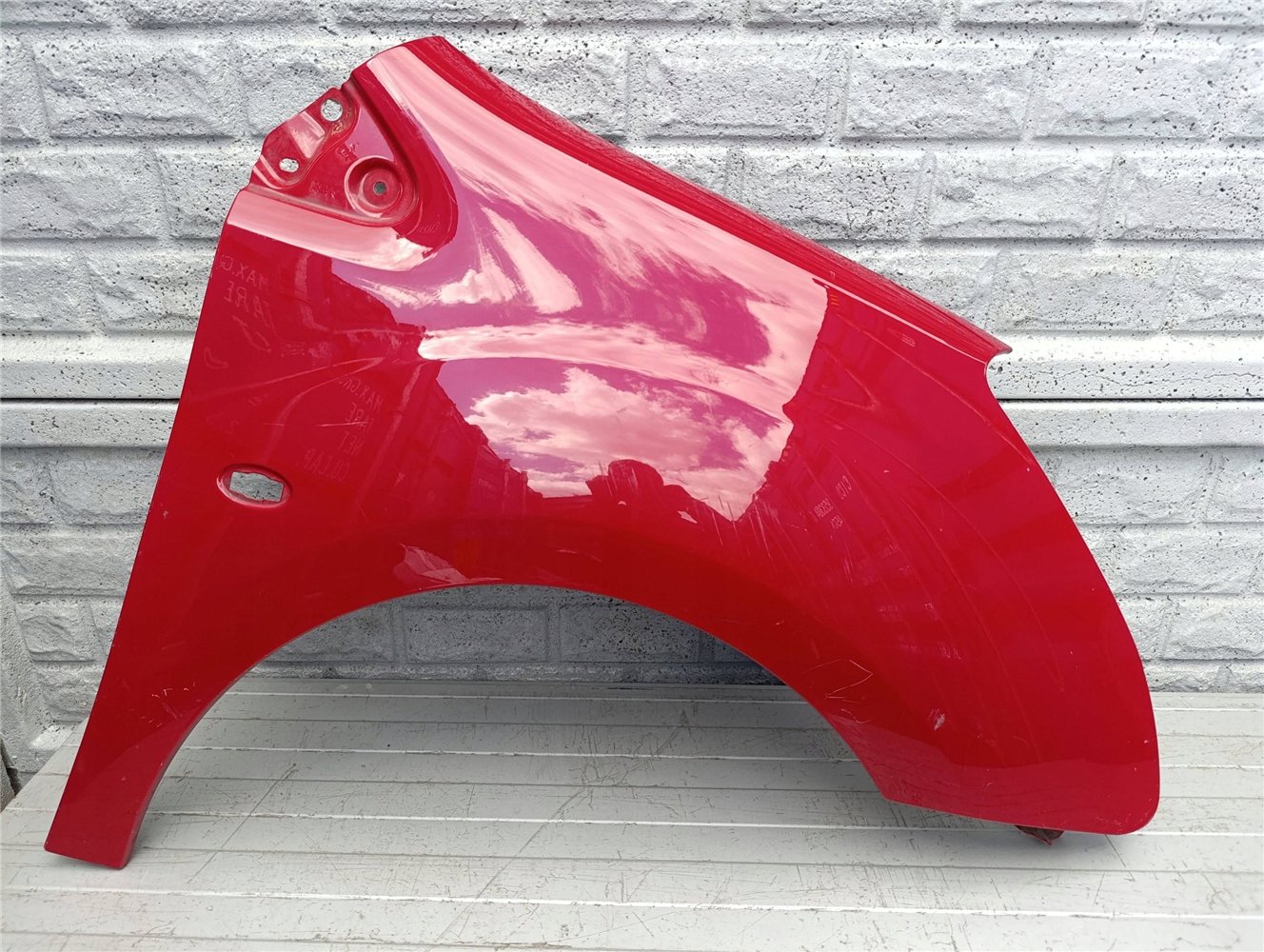 PEUGEOT PARTNER BERLINGO 09-18 BŁOTNIK PRAWY PRZÓD ORYGINAŁ (17522843909)