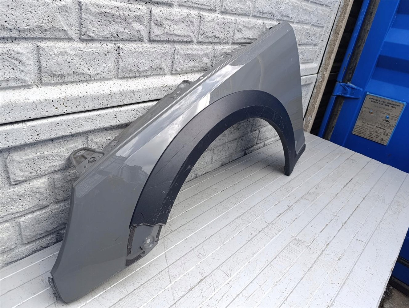 AUDI A4 ALLROAD B9 LIFT 19-24 BŁOTNIK LEWY ORYGINAŁ (17536350654)