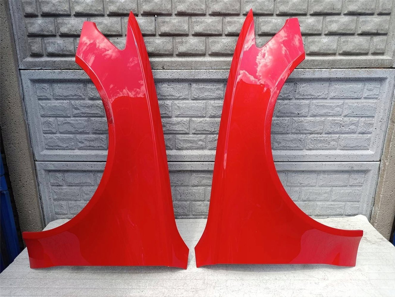 AUDI RS6 A6 C7 2013 - 2018 BŁOTNIK LEWY PRAWY ORYGINAŁ (17550025501)