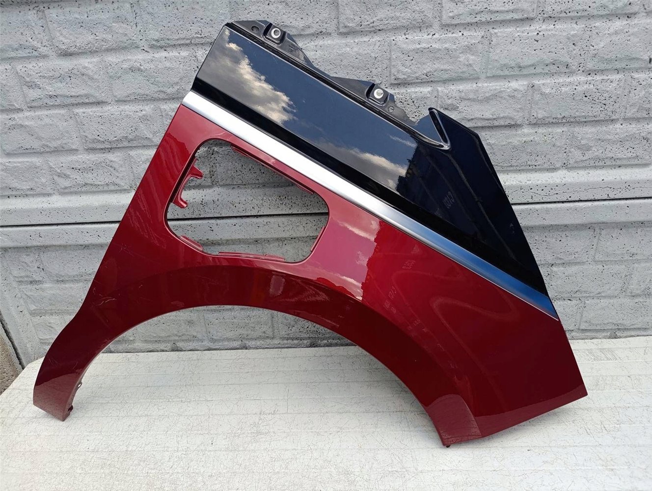 VW T7 7T MULTIVAN PLUG-IN E-HIBRID BŁOTNIK PRAWY ORYGINAŁ (17550062442)