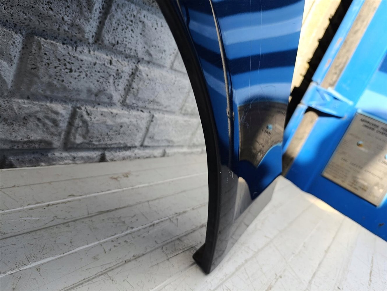 AUDI A4 B8 09-12 PRZED LIFTEM BŁOTNIK PRZEDNI LEWY ORYGINAŁ (17561620447)