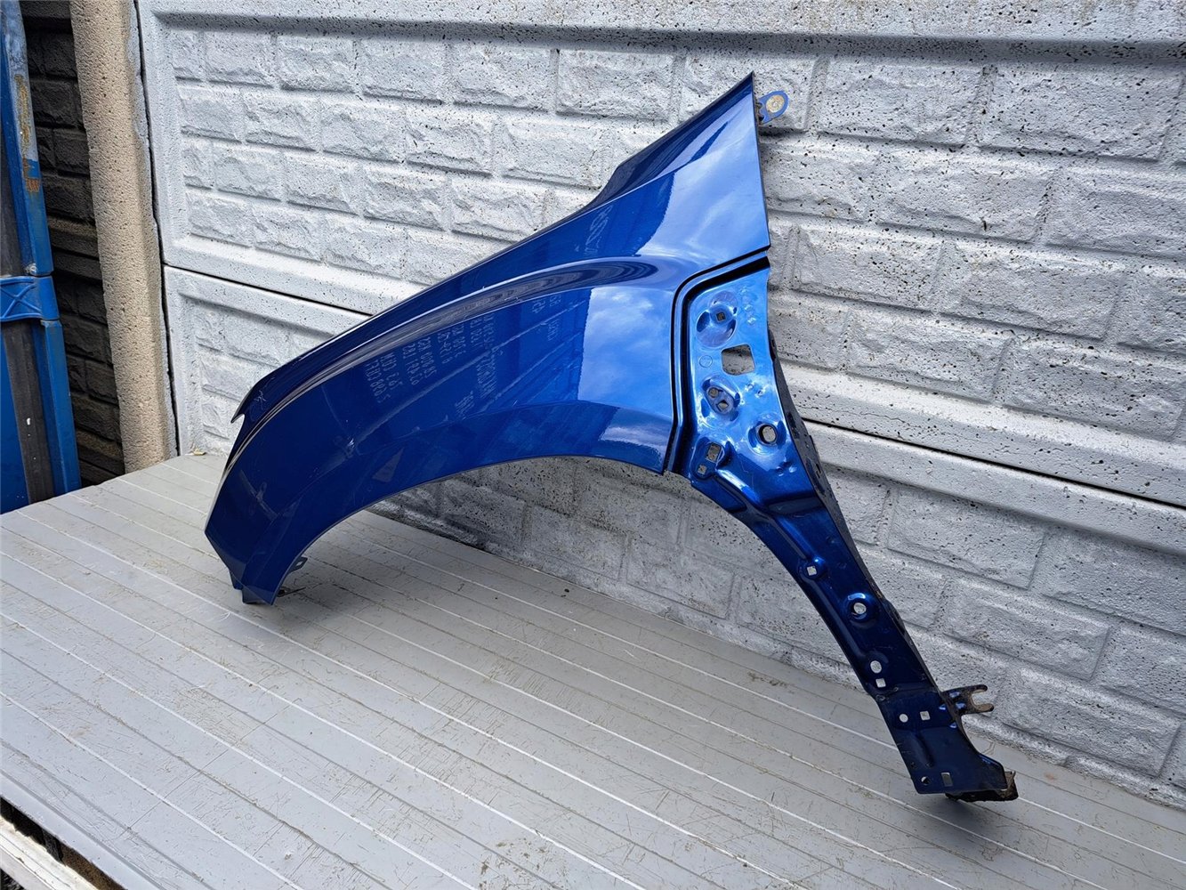 DACIA DUSTER II 2 2017-2023 BŁOTNIK LEWY PRZEDNI ORYGINAŁ (17567152580)