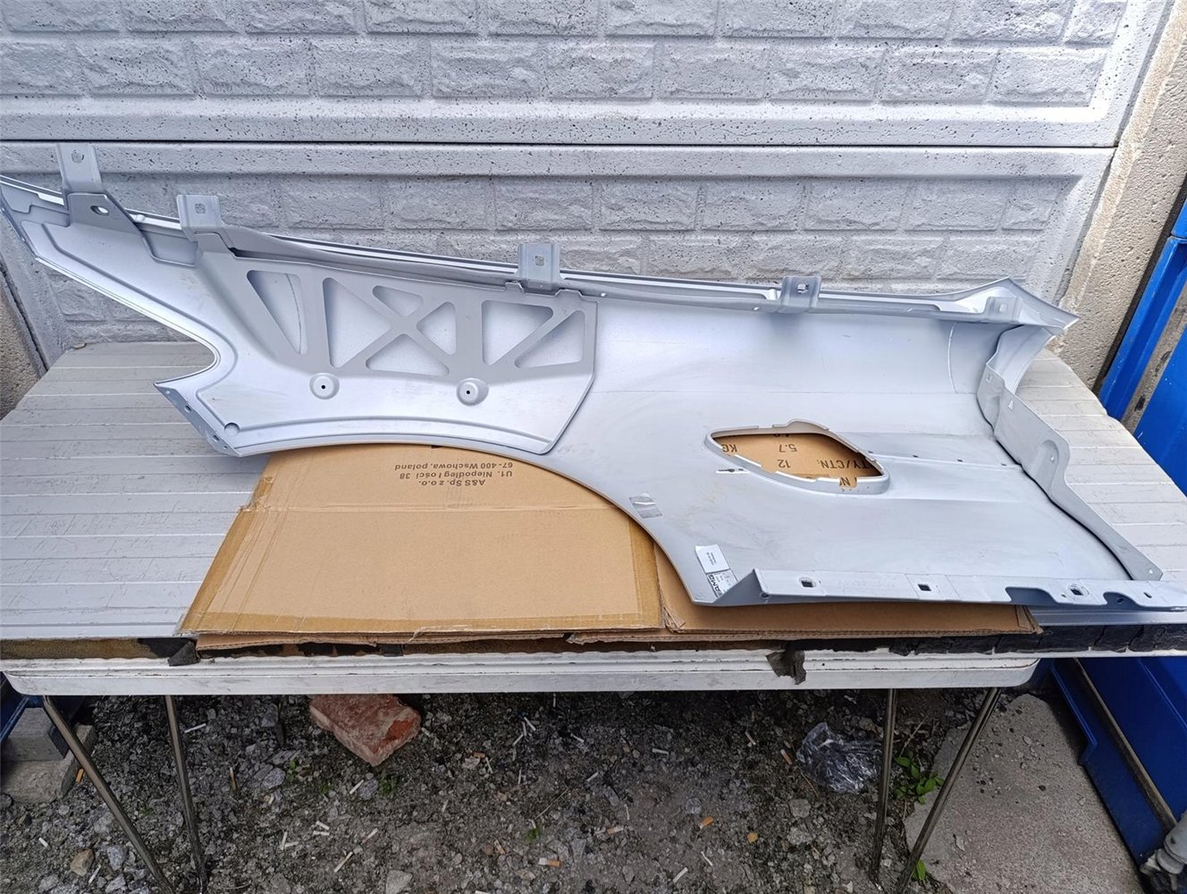 MERCEDES AMG GT R 2016- BŁOTNIK PRAWY PRZEDNI ORYGINAŁ (17578582898)