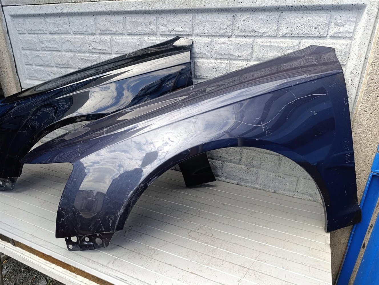 AUDI A6 C6 LIFT 4F0 08-11 BŁOTNIK PRZEDNI LEWY ORYGINAŁ (17578596358)