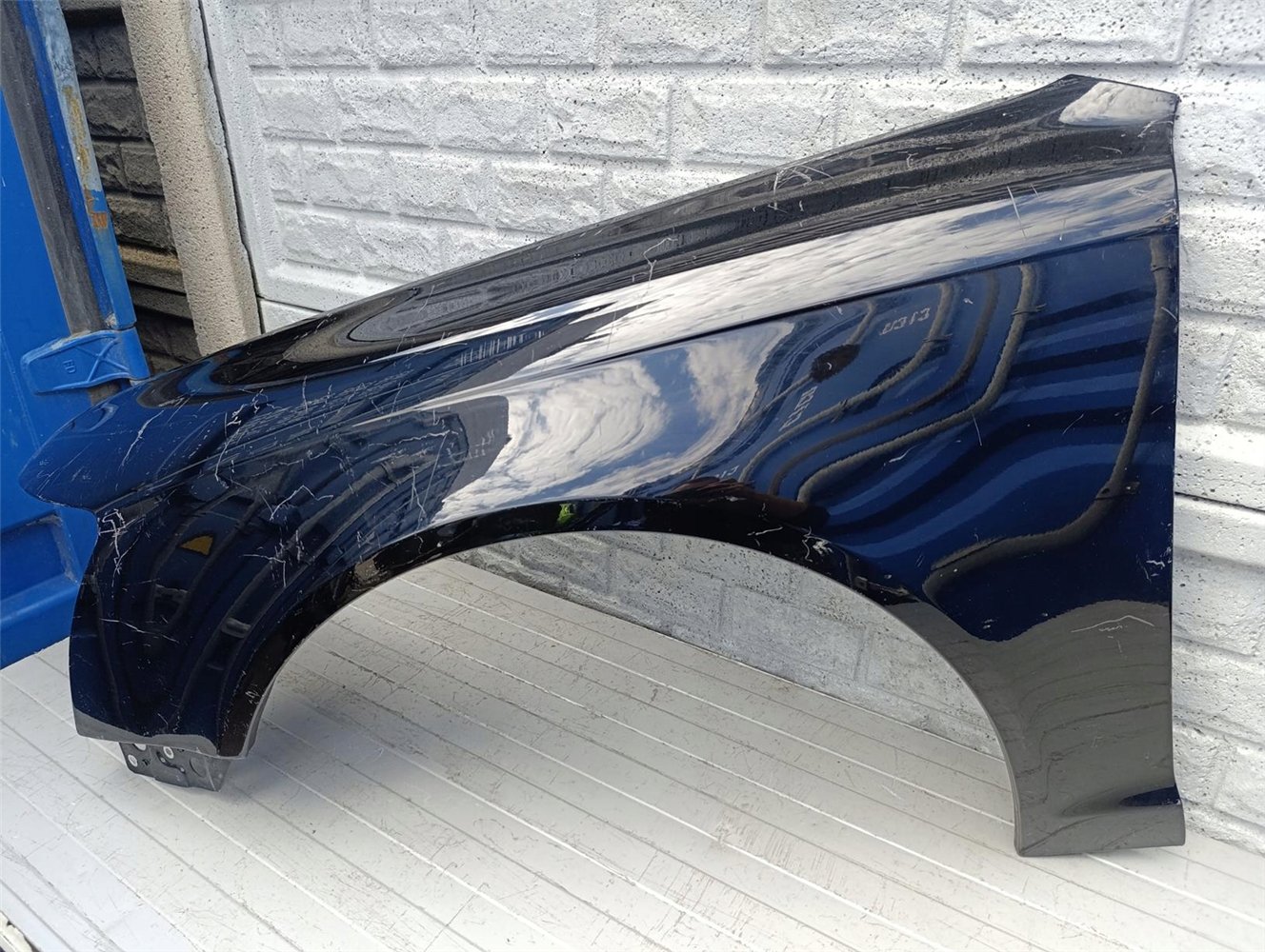 AUDI A6 C6 LIFT 4F0 08-11 BŁOTNIK PRZEDNI LEWY ORYGINAŁ (17578596358)