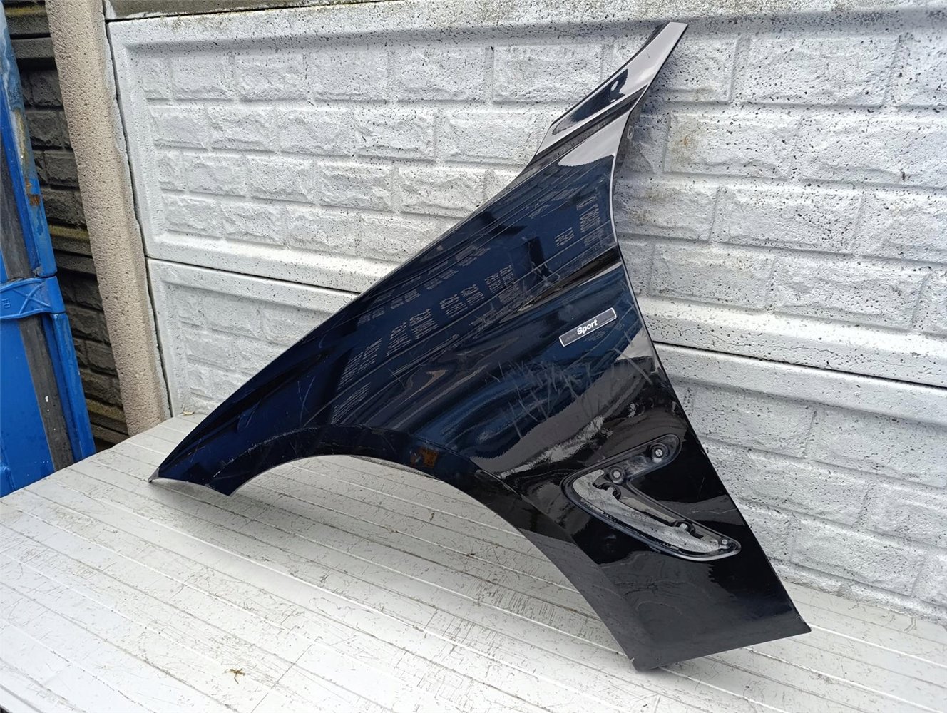 BMW 3 GT GRAN TURISMO F34 GT3 13-18 BŁOTNIK LEWY ORYGINAŁ (17582230716)