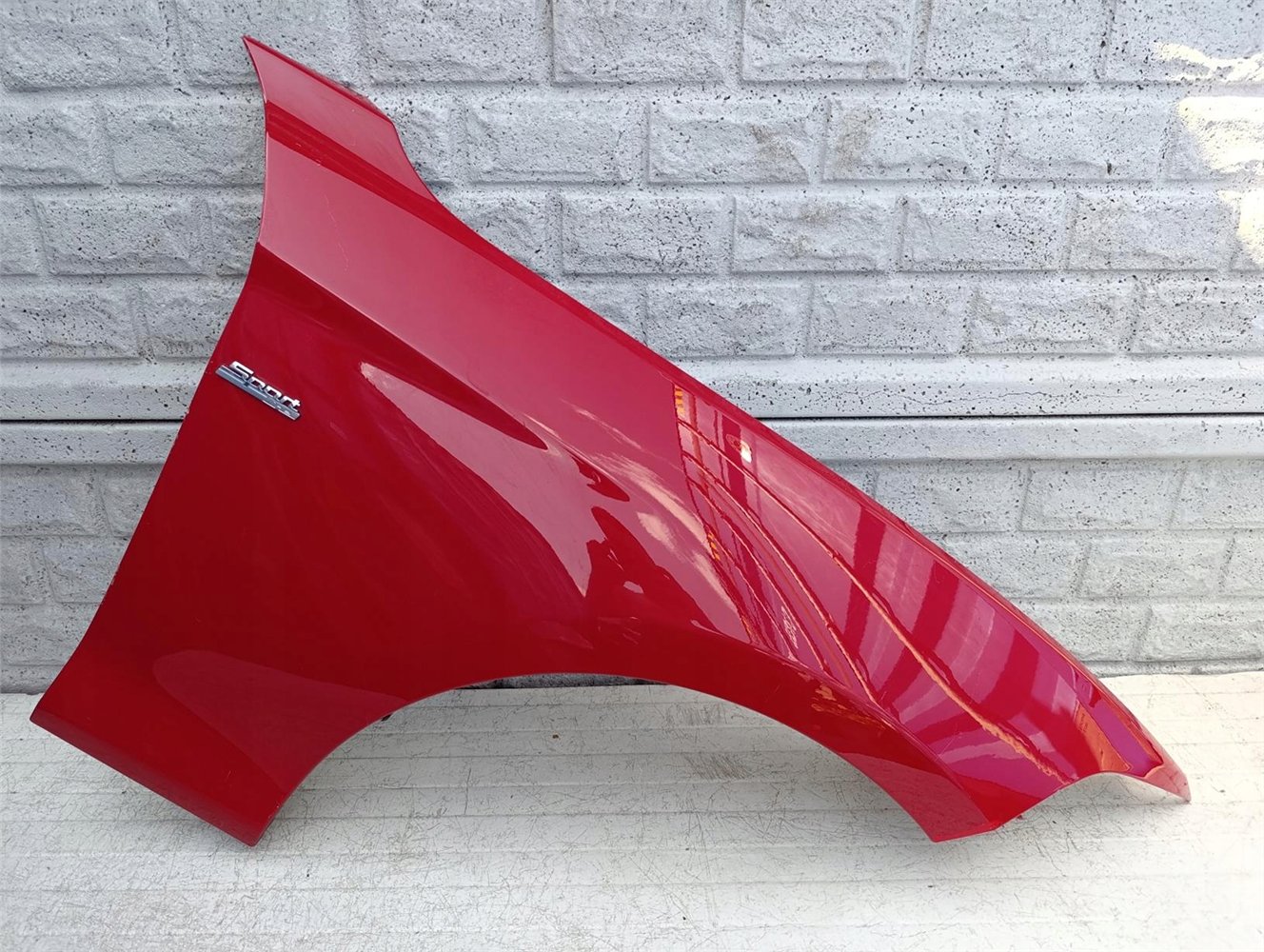 BMW 1 11-18 F20 F21 F22 BŁOTNIK PRAWY PRZEDNI ORYGINAŁ (17602340632)