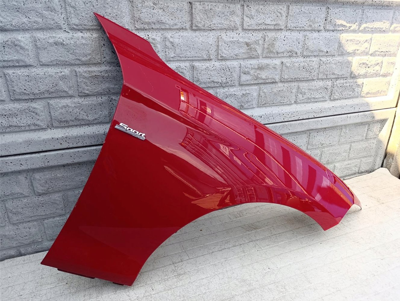 BMW 1 11-18 F20 F21 F22 BŁOTNIK PRAWY PRZEDNI ORYGINAŁ (17602340632)