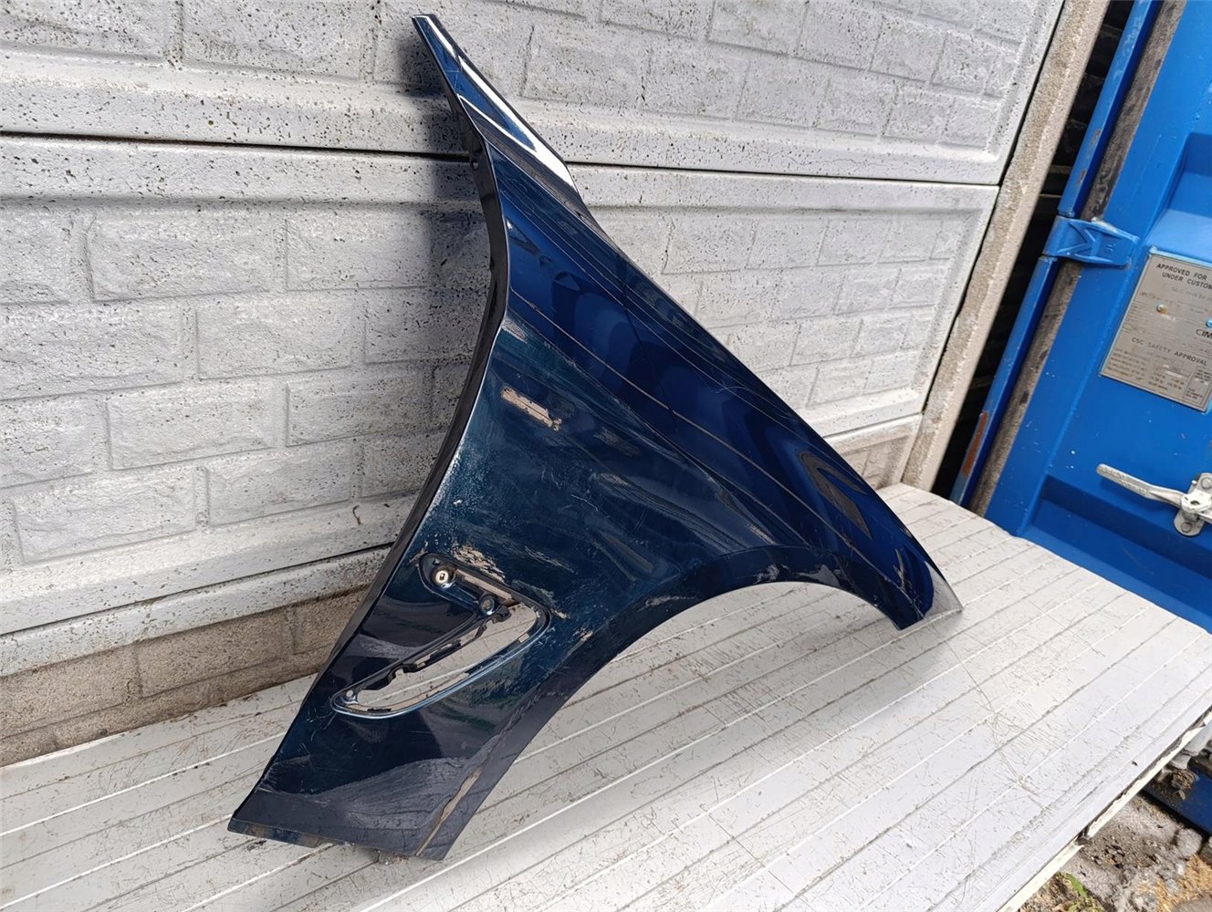 BMW 3 GT GRAN TURISMO F34 GT3 13-18 BŁOTNIK PRAWY ORYGINAŁ (17713064675)