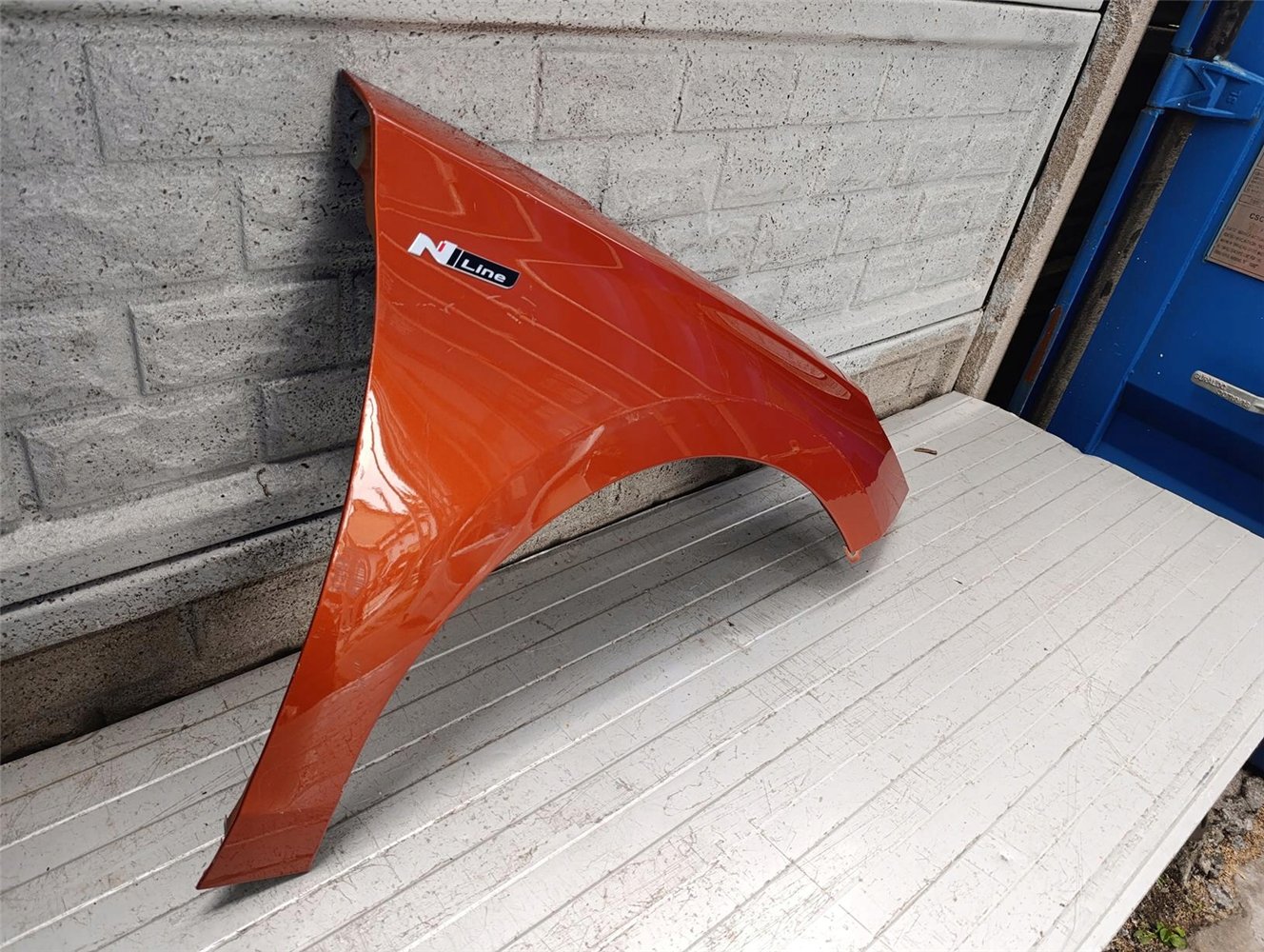 HYUNDAI I30 2017 - 2025 BŁOTNIK PRZEDNI PRAWY ORYGINAŁ (17718235169)