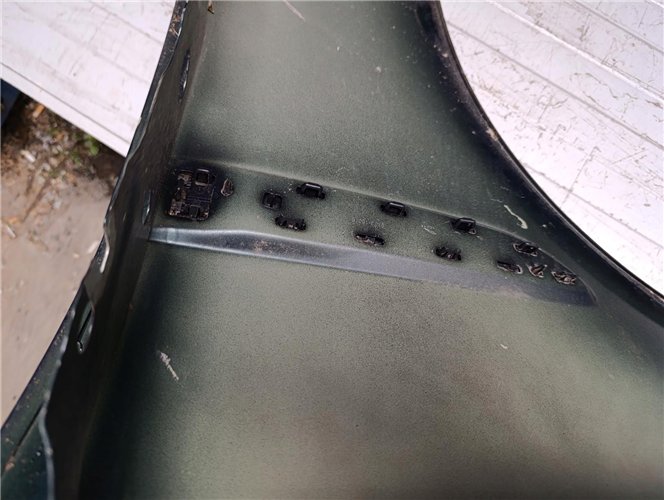 JAGUAR XE 2015-2024 BŁOTNIK PRAWY PRZEDNI ORYGINAŁ (17727404582)