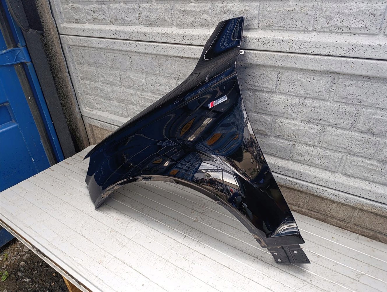 AUDI Q7 4L 2005-2014 BŁOTNIK PRZEDNI LEWY ORYGINAŁ (17727430607)