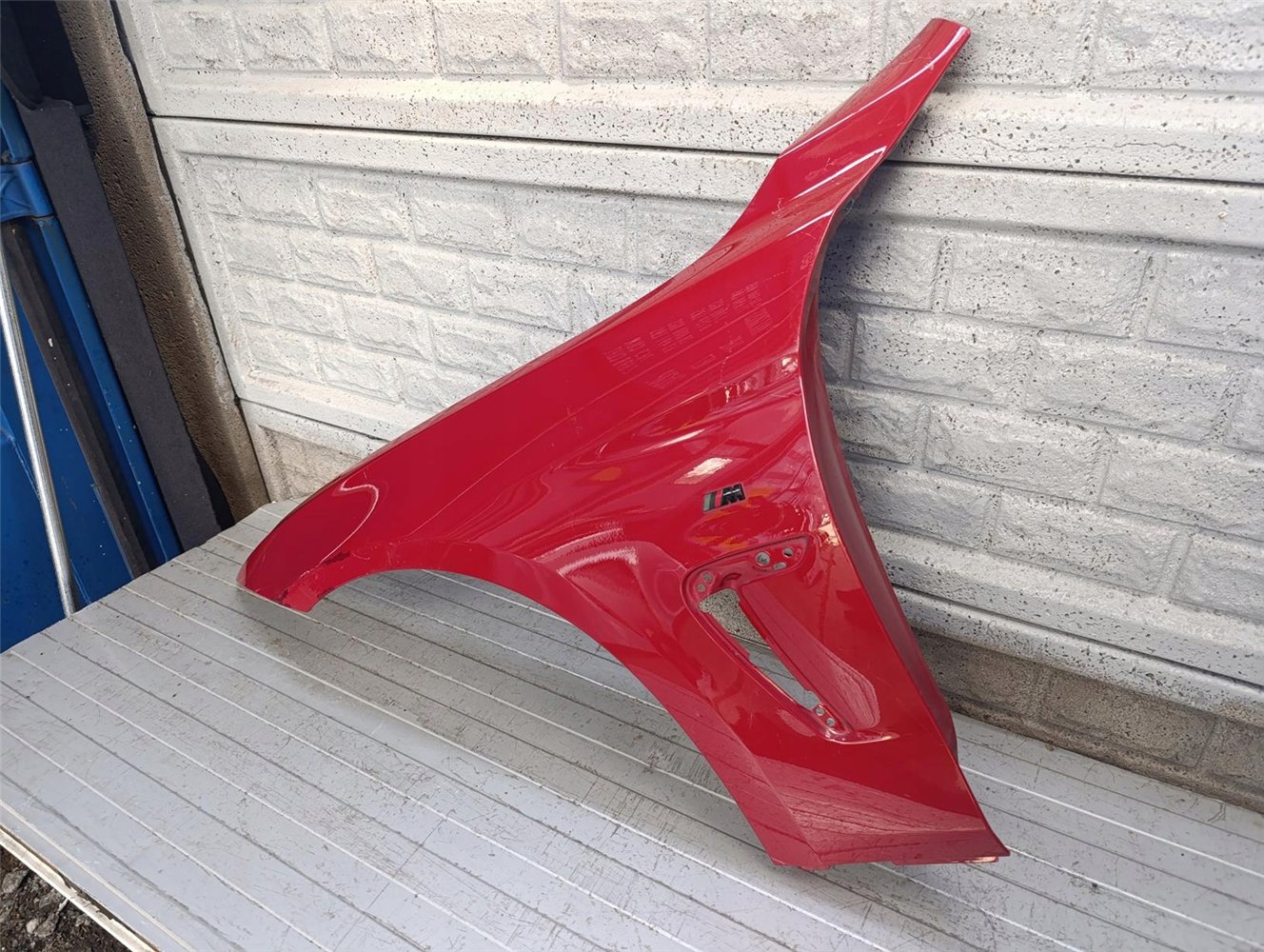 BMW IV 4 F32 F33 F36 BŁOTNIK LEWY PRZEDNI ORYGINAŁ (17757671134)