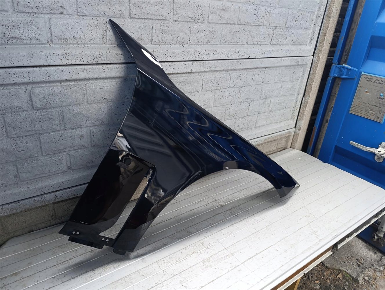 BMW 7 VII G11 G12 LCI LIFT BŁOTNIK PRAWY PRZEDNI ORYGINAŁ (17760589382)