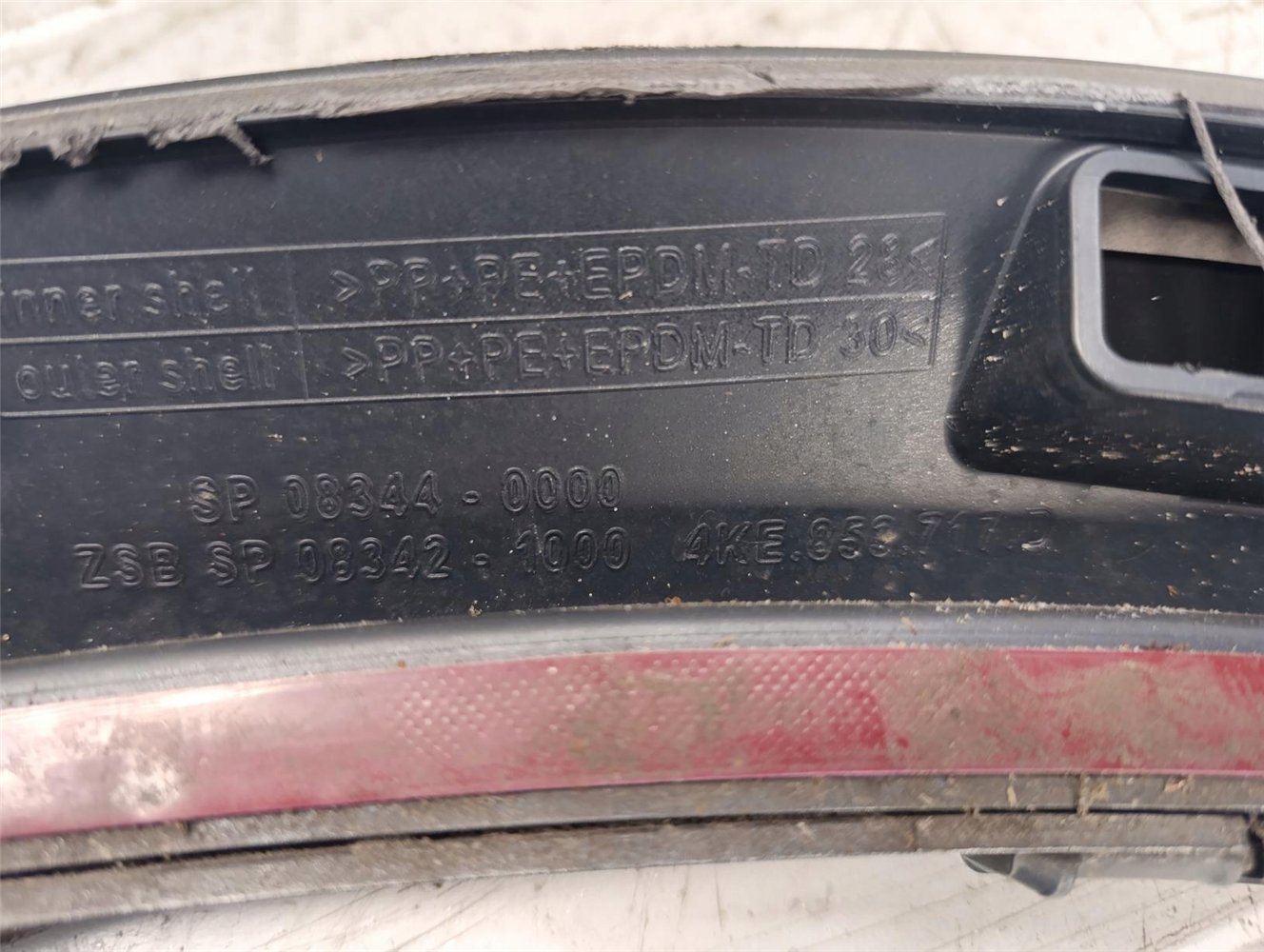 LISTWA AUDI E-TRON S 4KE.853.718D LEWA ORYGINAŁ (17763336563)