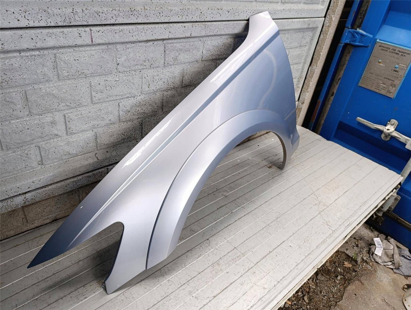 AUDI A6 C7 ALLROAD 4G0 11-17 BŁOTNIK LEWY PRZEDNI ORYGINAŁ (17817156357)