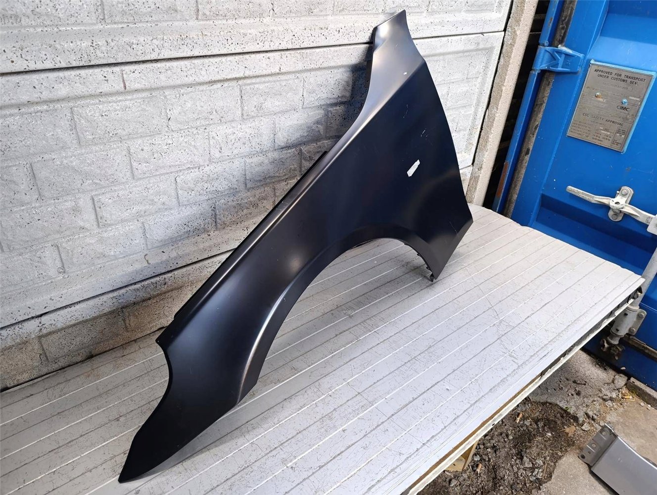 BMW 5 V E60 E61 2003-2010 BŁOTNIK PRZEDNI LEWY NOWY ORYGINAŁ (17834058234)