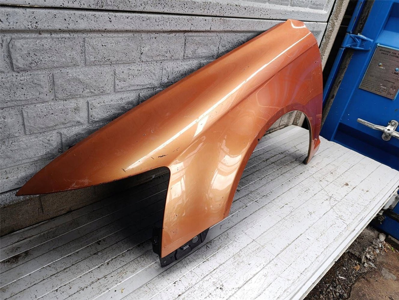 AUDI A6 C6 LIFT 4F0 08-11 BŁOTNIK PRZEDNI LEWY ORYGINAŁ (17850906986)