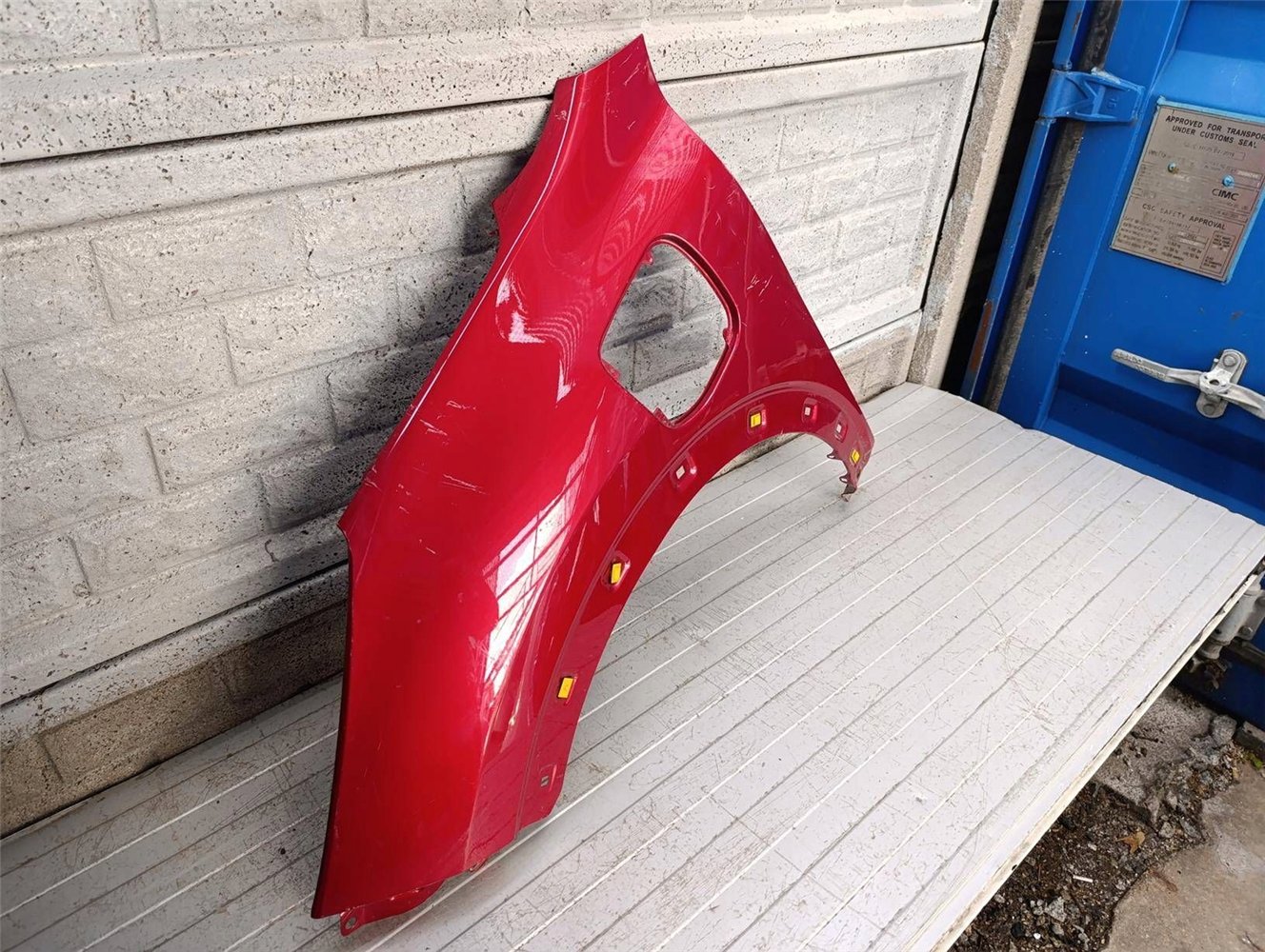 KIA NIRO HYBRYDA 2016 - 2022 BŁOTNIK PRZEDNI LEWY ORYGINAŁ (17851033033)