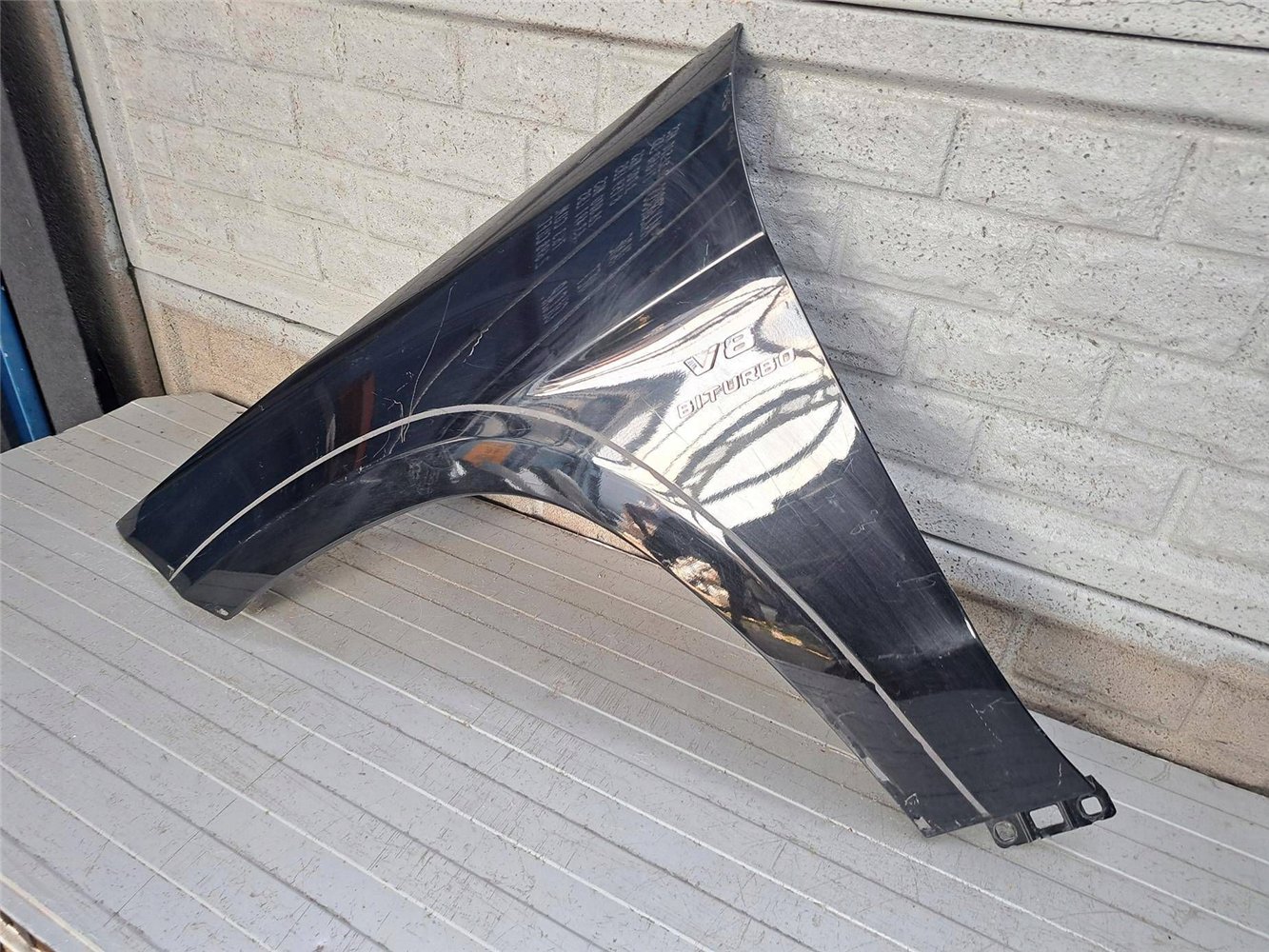 MERCEDES GLS X166 GL W166 BŁOTNIK LEWY ORYGINAŁ (17883087826)