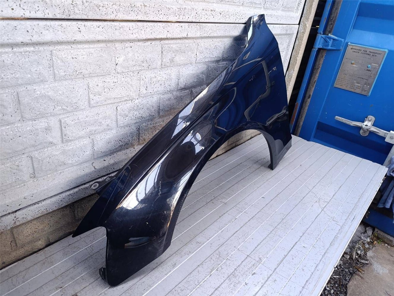 AUDI A4 B8 09-12 PRZED LIFTEM BŁOTNIK PRZEDNI LEWY ORYGINAŁ (17883126843)