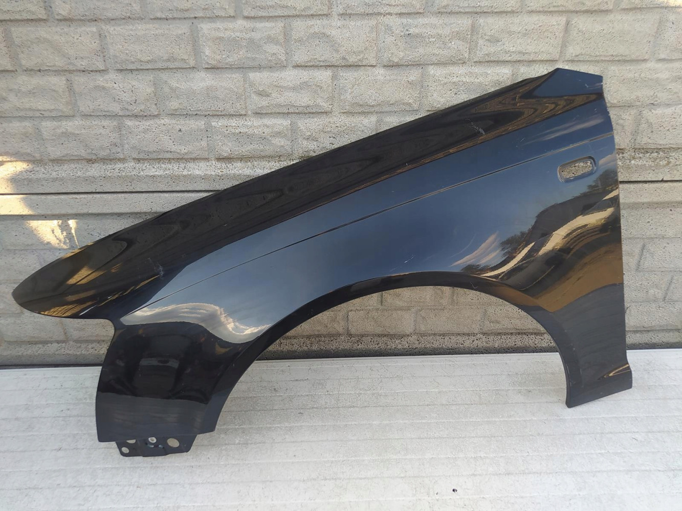 AUDI A6 C6 4F0 2005 - 2008 BŁOTNIK PRZEDNI LEWY - (12690394387)