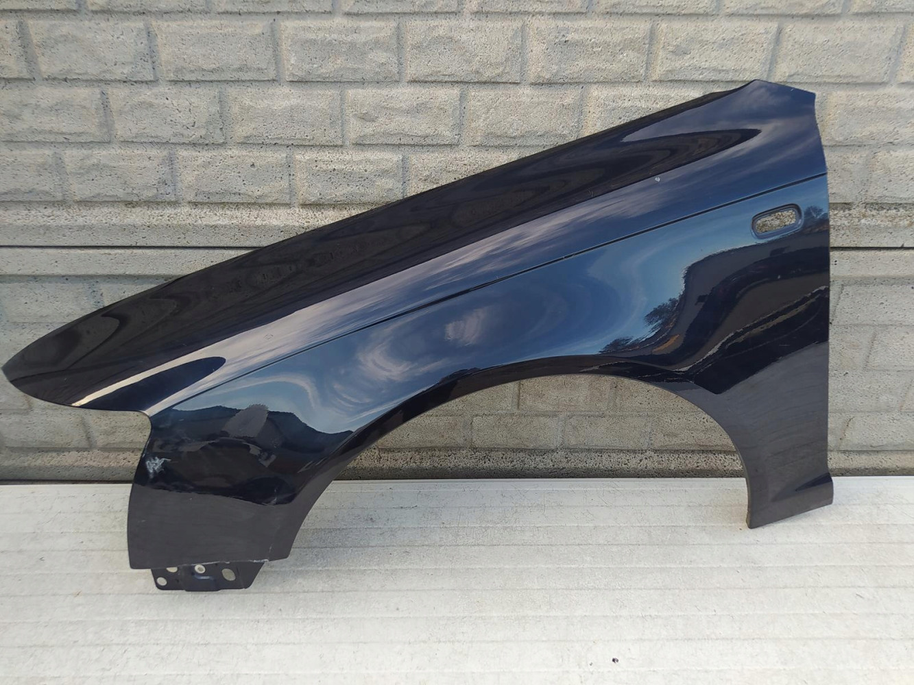 AUDI A6 C6 4F0 2005 - 2008 BŁOTNIK PRZEDNI LEWY - (12756797945)