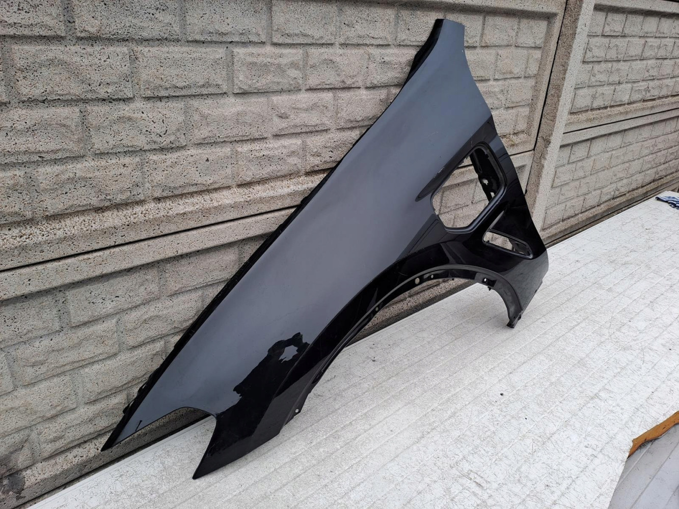 BMW G01 F97 X4 G02 F98 18-22 BŁOTNIK LEWY HYBRYDA - (12997222778)